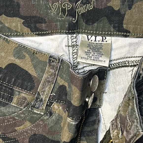 VIP Army Print Jeggings - Picture 5 of 7